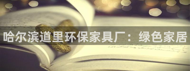 杏耀如何注册：哈尔滨道里环保家具厂：绿色家居